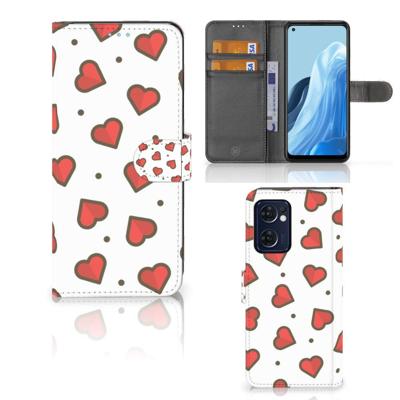 OPPO Find X5 Lite | Reno 7 5G | Telefoon Hoesje | Hearts