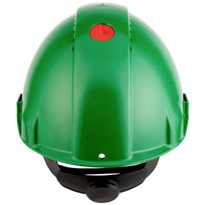 3M veiligheidshelm geventileerd met Uvicator - ratelverstelling - groen - G3000NUV-GP
