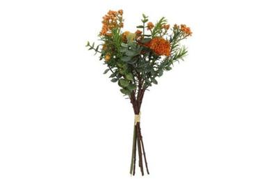 Decostar Countryfield Dahlia Pompon Boeket oranje