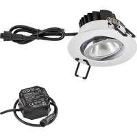 EVN PC650N61140 EVN Lichttechnik LED-inbouwlamp LED LED vast ingebouwd 6 W Chroom - thumbnail