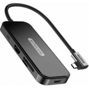 Sitecom CN-393 interface hub USB 3.2 Gen 2 (3.1 Gen 2) Type-C 5000 Mbit/s Zwart Sitecom CN-393 interface hub USB 3.2 Gen 2 (3.1 Gen 2) Type-C 5000 Mbit/s Zwart