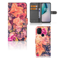 OnePlus Nord N10 Hoesje Bosje Bloemen - thumbnail