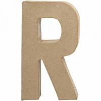 Creativ Company Letter, r, h: 20,5 cm, b: 11,7 cm, dikte 2,5 cm, 1 stuk - thumbnail