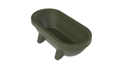 Gardentub Buitenbad 194x94x66 cm 350L Dark Olive matt