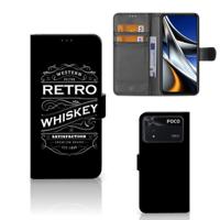 Xiaomi Poco X4 Pro 5G | Book Cover | Whiskey - thumbnail