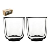 Gusta Fika Dubbelwandig Glas 250ml set 2 stuks - thumbnail