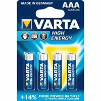 4 x AAA Varta alkaline batterijen - LongLife Power - 4903 - thumbnail