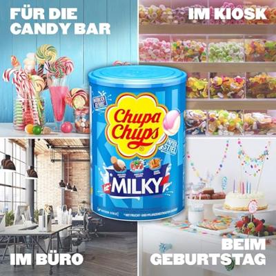 Chupa Chups - Lolly's Milky - 100 stuks