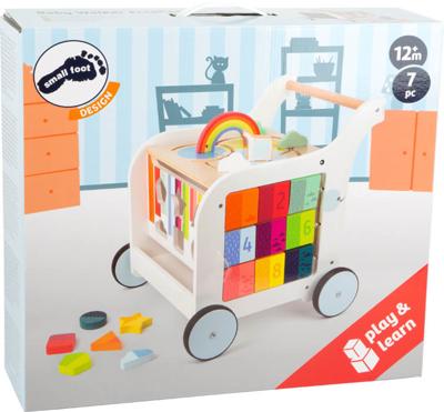 Small Foot Houten Baby Loopwagen Bloemen
