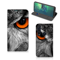 Motorola G8 Plus Hoesje maken Uil - thumbnail