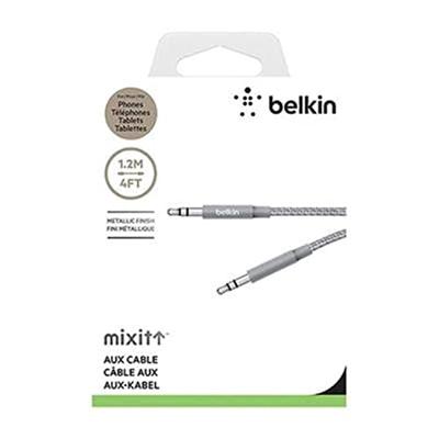 Belkin Premium MIXIT metallic naar USB-A laad-/sync-kabel (1,2 m) Audio grijs
