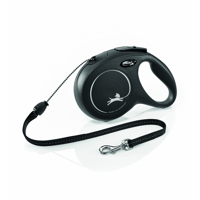 Flexi Producten/ rollijn new classic band zwart m5 meter tot 25kg - thumbnail