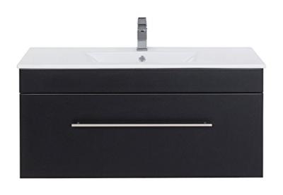 Wastafelkast Ivar Zwart L Wastafelkast Ivar Zwart L
