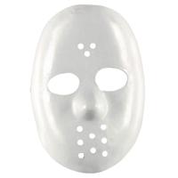 Hockey masker wit - thumbnail