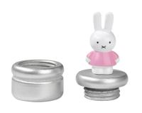 Nijntje Houten Melktandendoosje Roze/Zilver - thumbnail