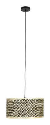 ZILT Hanglamp 'Abou' Bamboe, 33cm