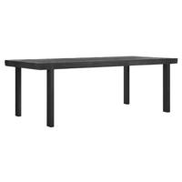 DTP Home Eettafel 'Beam' Teakhout, 275 x 100cm, kleur Zwart - thumbnail