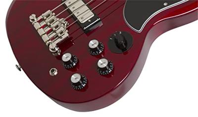 Epiphone SG Bass Cherry elektrische basgitaar