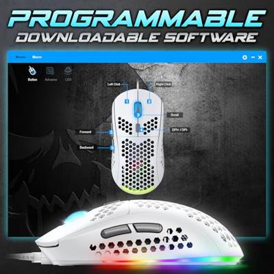 Muis Spirit of Gamer Ratón Pro M4 Wit Muis Spirit of Gamer Ratón Pro M4 Wit