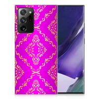 Siliconen Hoesje Samsung Galaxy Note20 Ultra Barok Roze - thumbnail