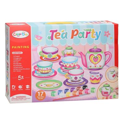 Theeset Schilderen Groot 17dlg.