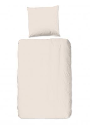 Good Morning Dekbedovertrek "uni dessin" - Zand - (135x200 cm) - Katoen Good Morning Dekbedovertrek "uni dessin" - Zand - (135x200 cm) - Katoen
