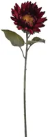 Pure Royal kunsttak zonnebloem 70cm bordeaux - thumbnail