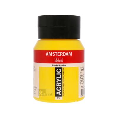 Royal Talens Amsterdam Acrylverf 500 ml - Azogeel Donker 270
