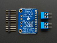 Adafruit Stereo 2.8W Class D Audio Amplifier - I2C Control AGC - TPA2016 [ADA1712] - thumbnail