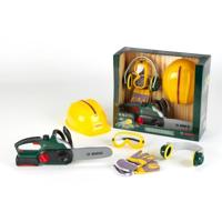 Theo Klein 8532 Bosch chain saw II + helmet + work gloves - thumbnail