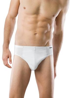 3-pack heren mini slips - Essentials - Lage heren onderbroeken biologisch katoen - Stoffen band