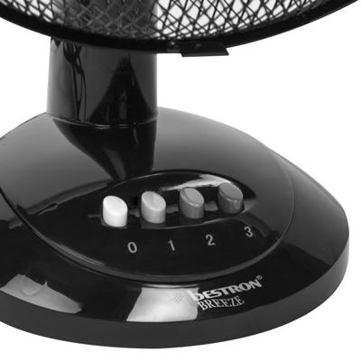 Tafelventilator Zwart Ø27 cm Bestron