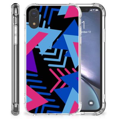 Apple iPhone Xr Shockproof Case Funky Triangle Apple iPhone Xr Shockproof Case Funky Triangle