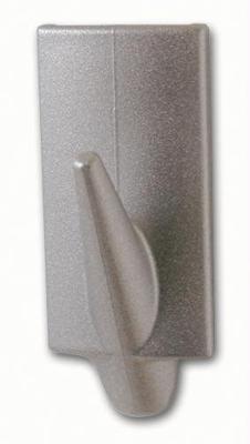 tesa POWERSTRIPS® Zelfklevende haak Small Trend Chroom (mat) Inhoud: 3 stuk(s)