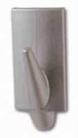 tesa POWERSTRIPS® Zelfklevende haak Small Trend Chroom (mat) Inhoud: 3 stuk(s) - thumbnail