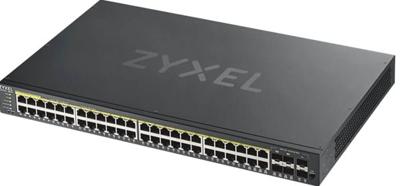 ZyXEL GS1920-48HPV2 Managed Gigabit Ethernet (10/100/1000) Zwart Power over Ethernet (PoE)