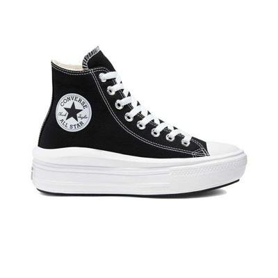 Sportschoenen voor Dames Converse Chuck Taylor All Star Move Vrouw Zwart Schoenmaat 37