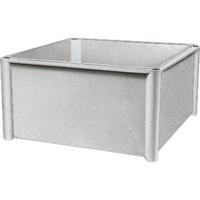 Schneider Electric NSYFPLS3654G Behuizing 540 x 360 x 135 Polyester Grijs-wit (RAL 7035) 1 stuk(s) - thumbnail