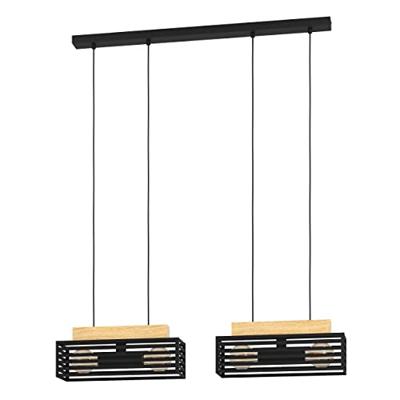Stars of Light HanglampCidraz vierkant met hout - 390164