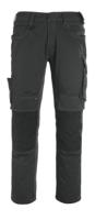 Mascot werkbroek - Mannheim 12779 - met kniezakken - zwart - maat 82C48 - thumbnail