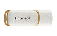 Intenso Green Line USB-stick 128 GB Beige, Bruin 3540491 USB-A 3.2 Gen 1 - thumbnail