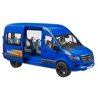 Bruder 02681 MB Sprinter Busje + BWorld Figuur - thumbnail