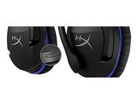 HyperX Cloud Stinger (PS4 Licensed) Over Ear headset Kabel Stereo Zwart/blauw Gamen - thumbnail