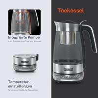Muse MS-320T - elektrische waterkoker met temperatuurregeling, 1,2 liter - thumbnail