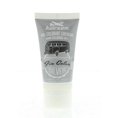Hairgum Fix Color Hair Coloring Gel Silver 30ml