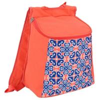 Gerimport koeltas 30 x 34 cm 12 liter polyester blauw/rood - thumbnail