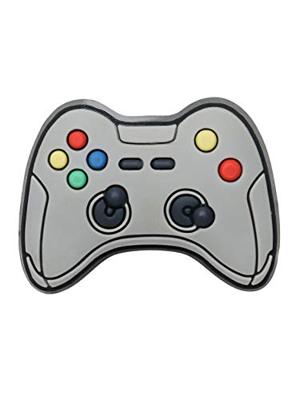Crocs Grey Game Controller Jibbitz Charm Multi