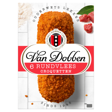 Van Dobben Rundvlees Croquetten 6 x 80 g bij Jumbo