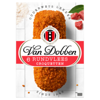 Van Dobben Rundvlees Croquetten 6 x 80 g bij Jumbo - thumbnail