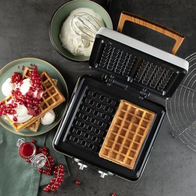 DOMO WAFFELEISEN - POWDER WHITE Wafelijzer Wit DOMO WAFFELEISEN - POWDER WHITE Wafelijzer Wit